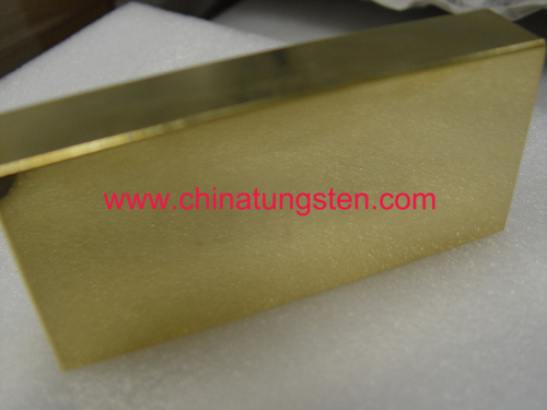 gold-plated volframi Bar
