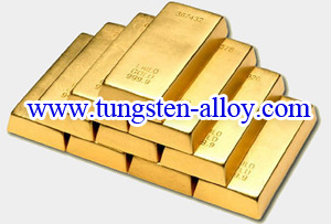 gold-plated tungsten rod