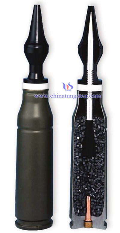 tungsten z?rh delici fin Sabot atarak stabilize