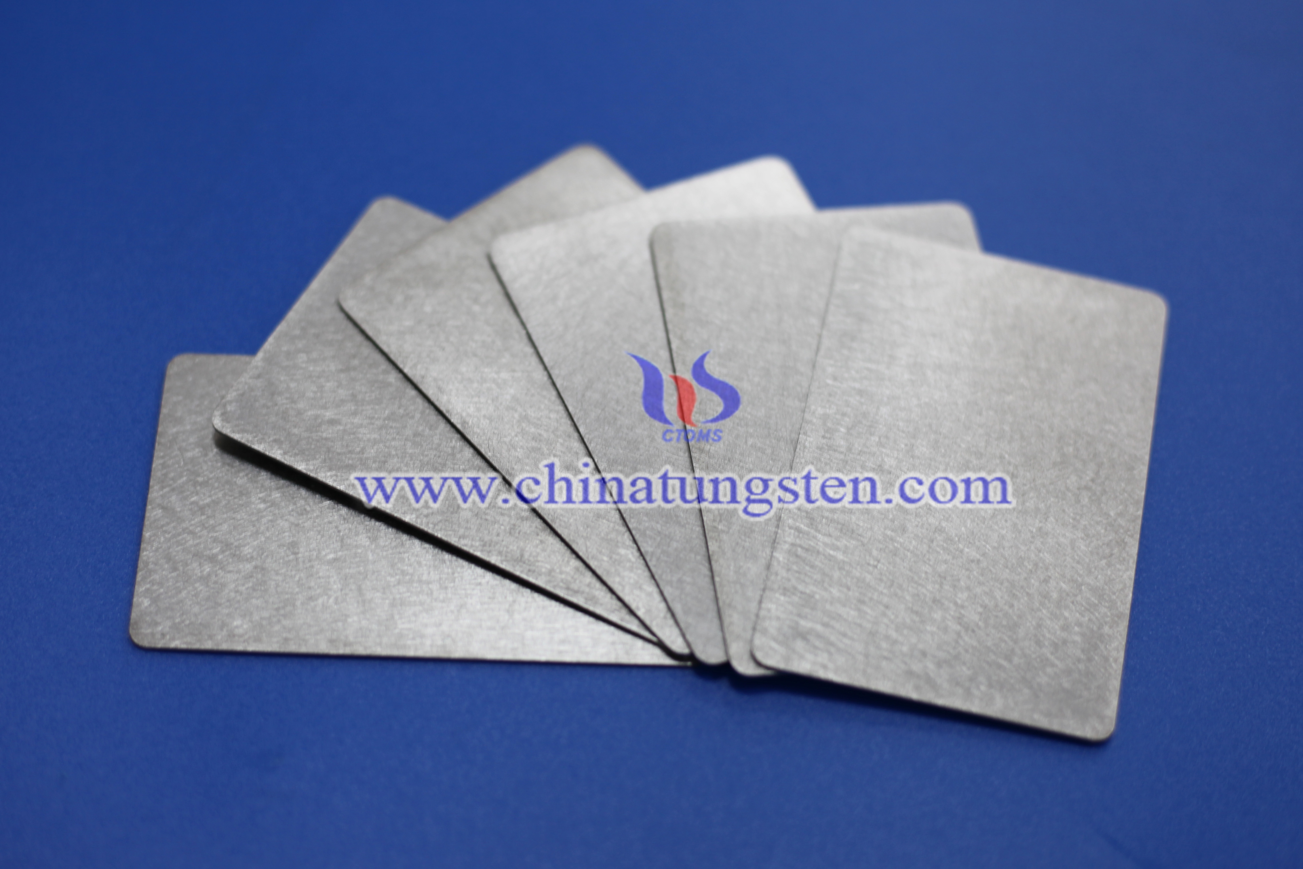 tungsten alloy business card image